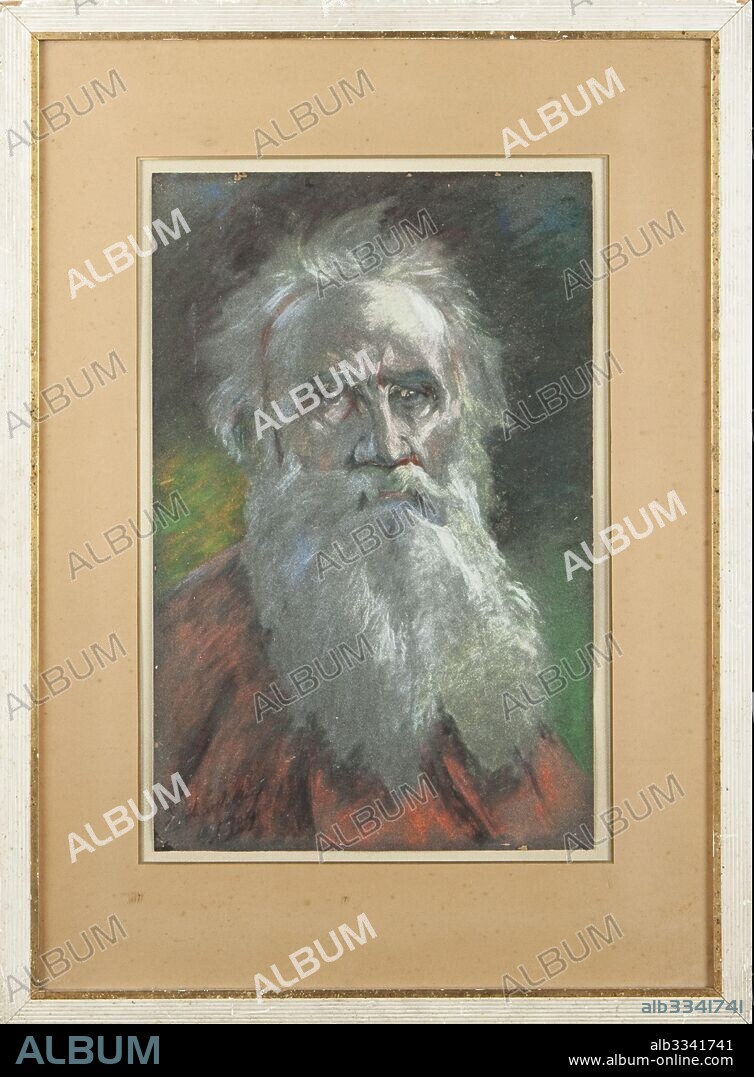 WILLIAM JAMES LAIDLAY. Portrait of the author Count Lev Nikolayevich Tolstoy (1828-1910).