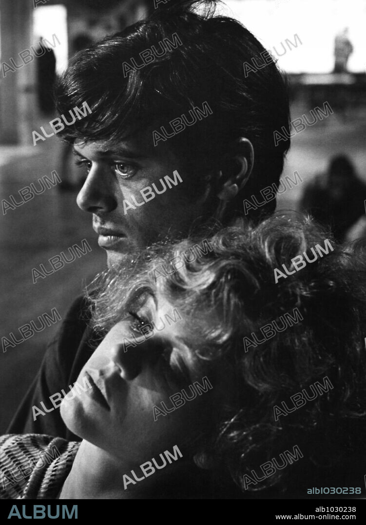 JANE FONDA and MICHAEL SARRAZIN in THEY SHOOT HORSES, DON'T THEY?, 1969, directed by SYDNEY POLLACK. Copyright CINERAMA.