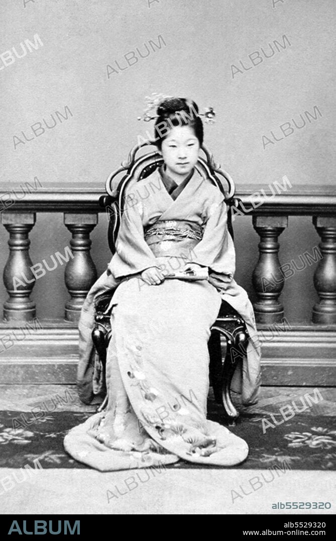 Ueno Hikoma (?? ??, October 15, 1838 – May 22, 1904) was a pioneer Japanese photographer, born in Nagasaki. He is noted for his fine portraits, often of important Japanese and foreign figures, and for his excellent landscapes, particularly of Nagasaki and its surroundings. Ueno was a major figure in nineteenth-century Japanese photography as a commercially and artistically successful photographer and as an instructor.