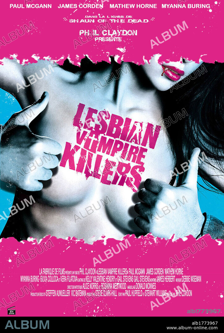 Poster of LESBIAN VAMPIRE KILLERS, 2009, directed by PHIL CLAYDON. Copyright AV PICTURES.
