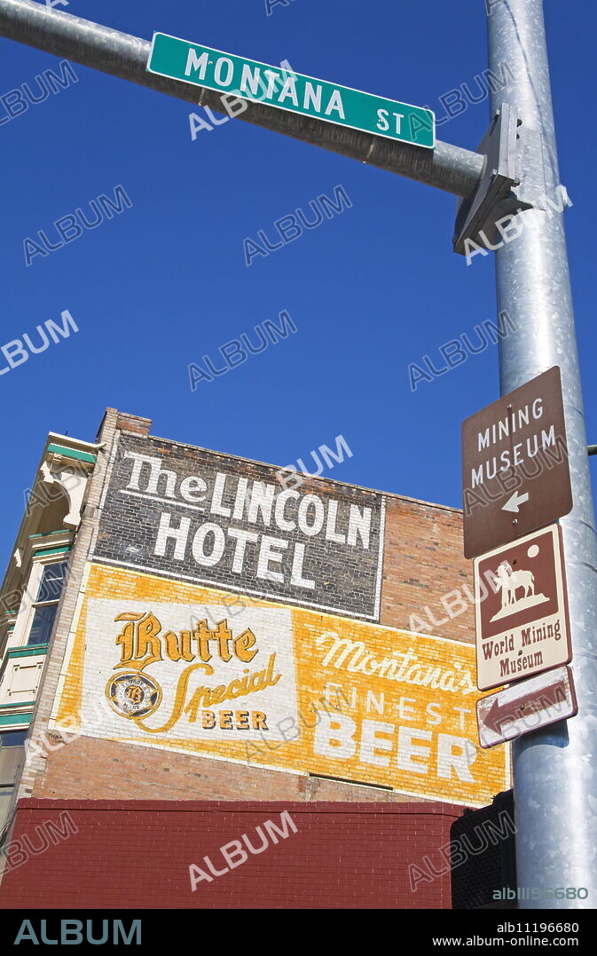The Lincoln Hotel, National Historic District, Butte, Montana, United States of America, North America.