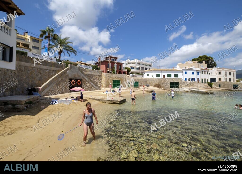 varaderos de la Cova Roja, Port d`Andratx, Mallorca, balearic islands, Spain.