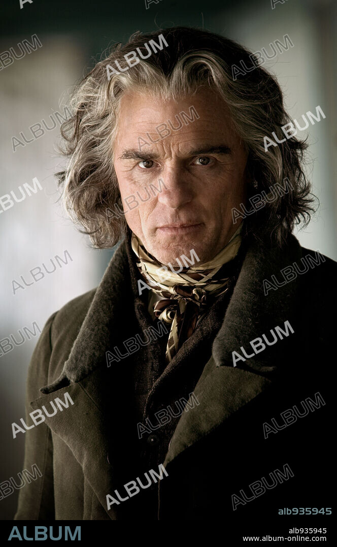 LUDWIG VAN BEETHOVEN y ED HARRIS. ED HARRIS en COPYING BEETHOVEN, 2006, dirigida por AGNIESZKA HOLLAND. Copyright SIDNEY KIMMEL ENTERTAINMENT / LUKÁCS, DÁVID.
