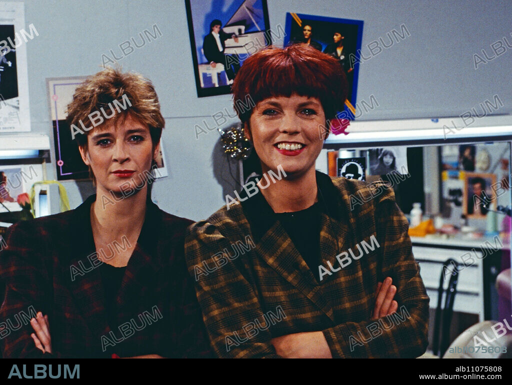 Missfits, German cabaret duo with the cabaret artists Stefanie Überall and Gerburg Jahnke, picture: Missfits, 1993.