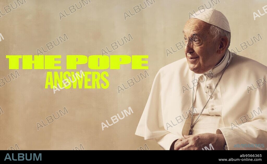 PAPA FRANCISCO en AMÉN. FRANCISCO RESPONDE, 2023, dirigida por JORDI EVOLE y MARIUS SANCHEZ. Copyright Disney +.