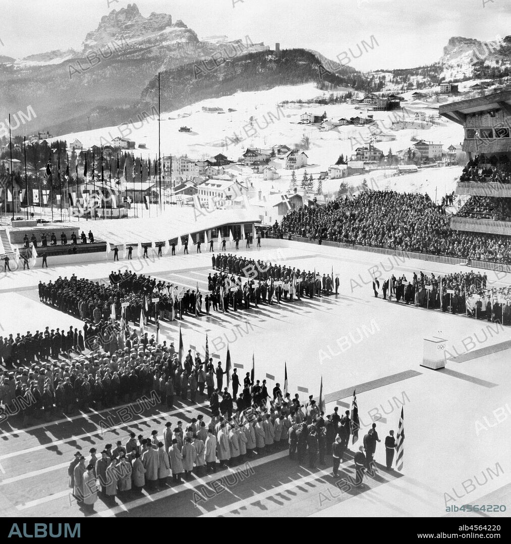 1956 Winter olympics. cortina d'ampezzo.