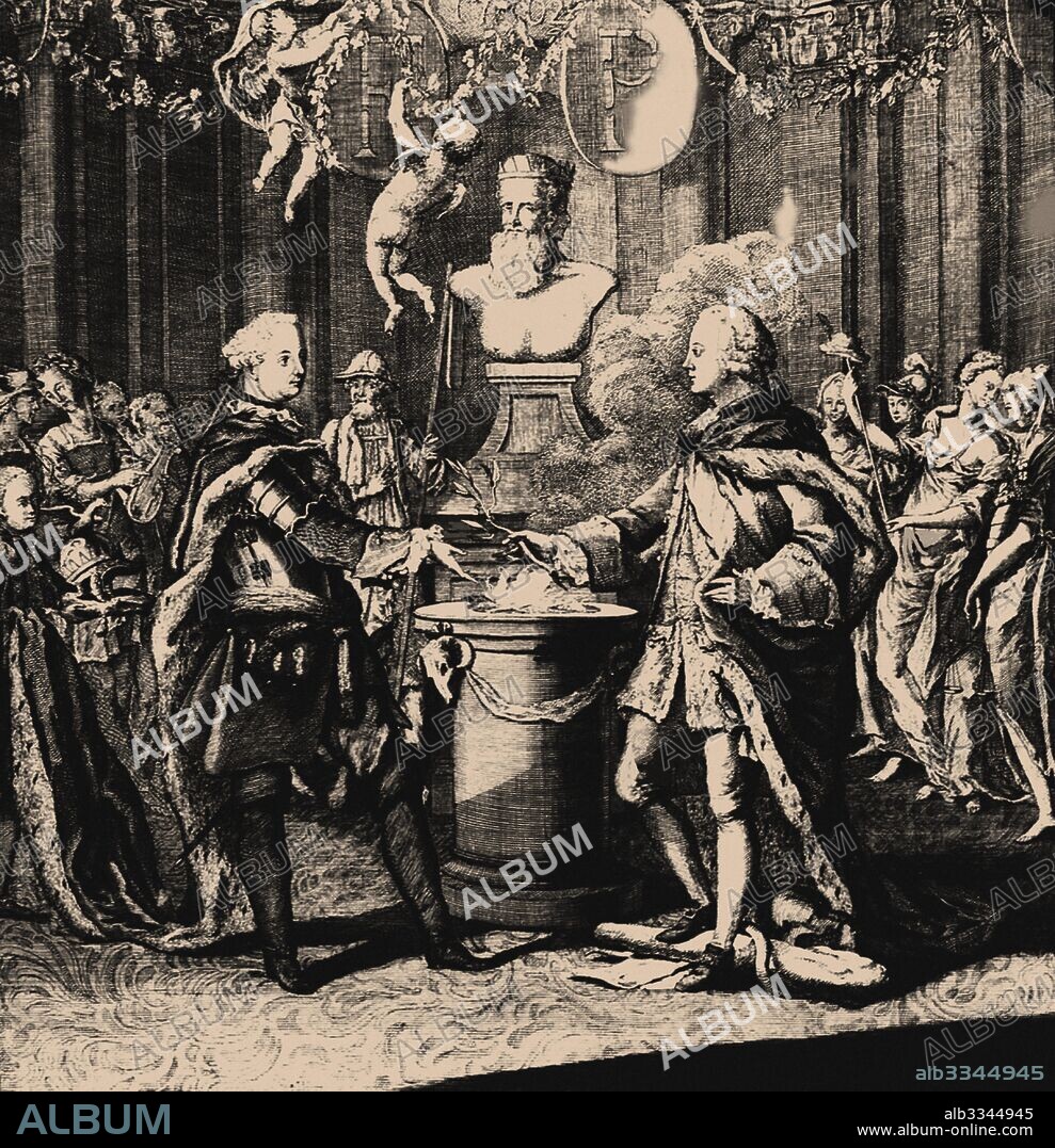 ANONYMOUS. Treaty of Saint Petersburg, 1762. Alliance between King Frederick II the Great and Emperor Peter III of Russia.