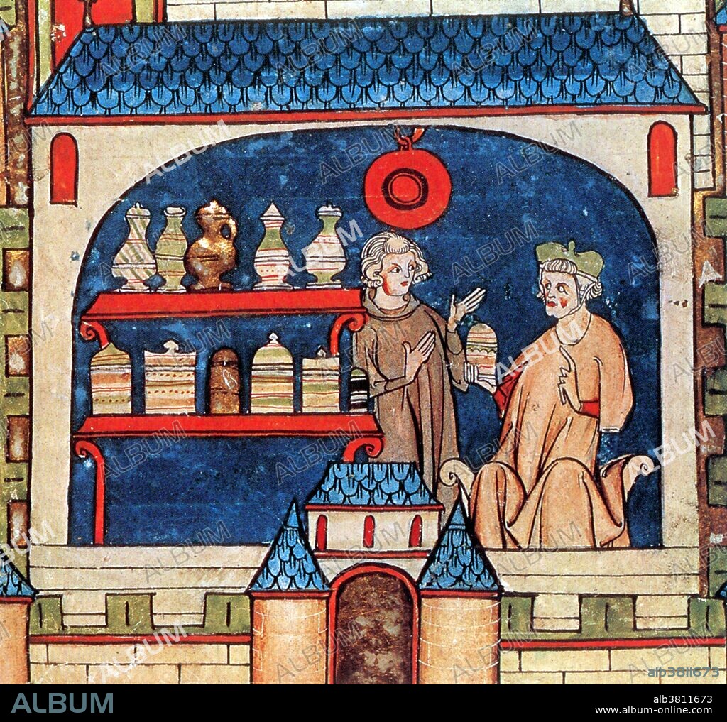 14th century Illuminated manuscript from an antidotary called "Circa instans" shows a customer inquiring about a drug from a pharmacist, 1325. Apothecary is a medical professional who formulates and dispenses materia medica to physicians, surgeons and patients. The modern pharmacist has taken over this role and in some languages and regions the word is still used to refer to a retail pharmacy or a pharmacist who owns one. The apothecaries' investigation of herbal and chemical ingredients was a precursor to the modern sciences of chemistry and pharmacology. From the 15th century to the 16th century, the apothecary gained the status of a skilled practitioner, but by the end of the 19th century, the medical professions had taken on their current institutional form, with defined roles for physicians and surgeons, and the role of the apothecary was more narrowly conceived as that of pharmacist.