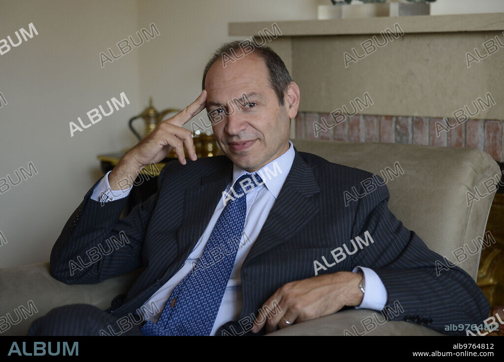 Madrid, 09/08/2015. Interview with Lebanese Minister Fadi Yarak. Photo: Maya Balanya Archdc.