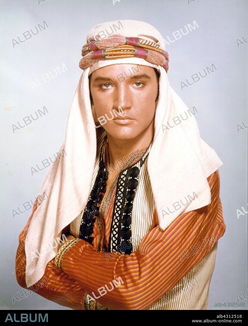 ELVIS PRESLEY in HARUM SCARUM, 1965, directed by GENE NELSON. Copyright M.G.M.