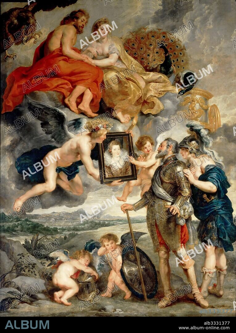 PIETER PAUL RUBENS. The Presentation of Her Portrait to Henry IV (The Marie de' Medici Cycle).