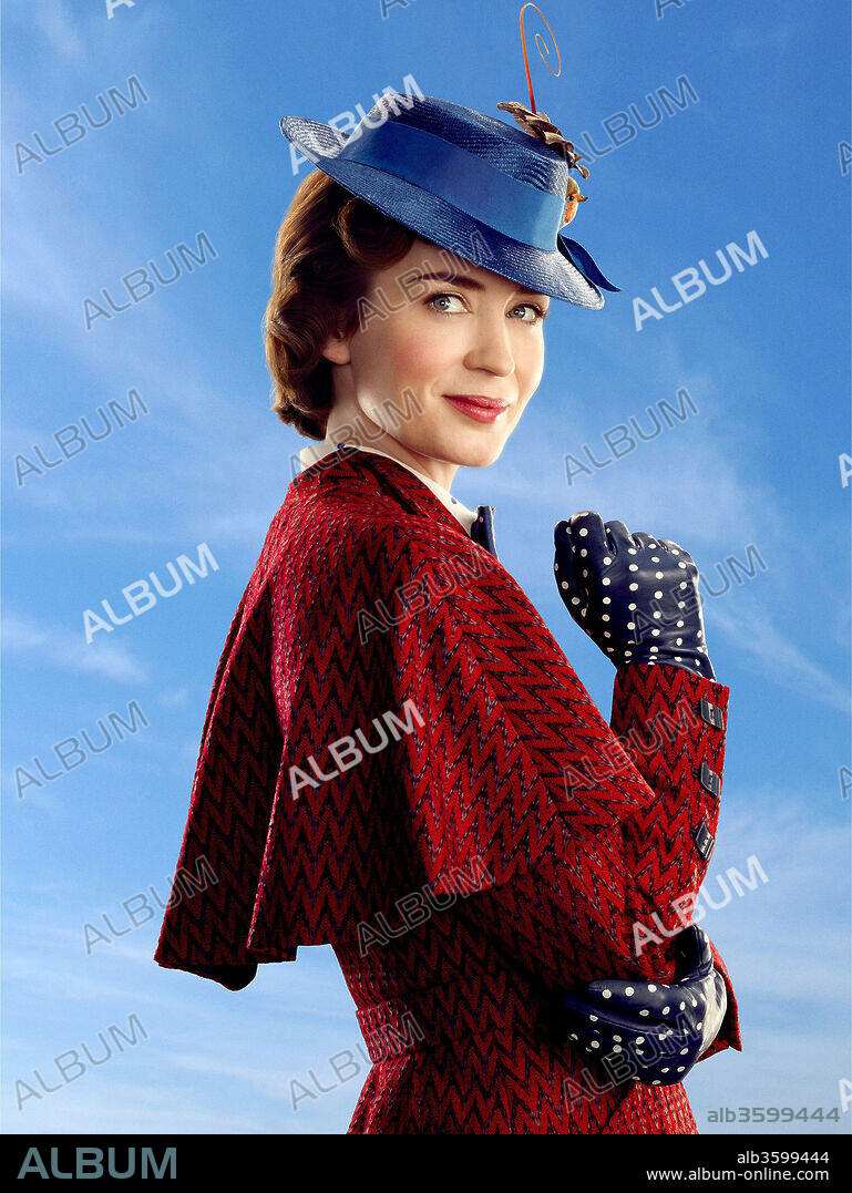 EMILY BLUNT en EL REGRESO DE MARY POPPINS, 2018 (MARY POPPINS RETURNS), dirigida por ROB MARSHALL. Copyright LUCAMAR PRODUCTIONS/MARC PLATT PRODUCTIONS/WALT DISNEY.