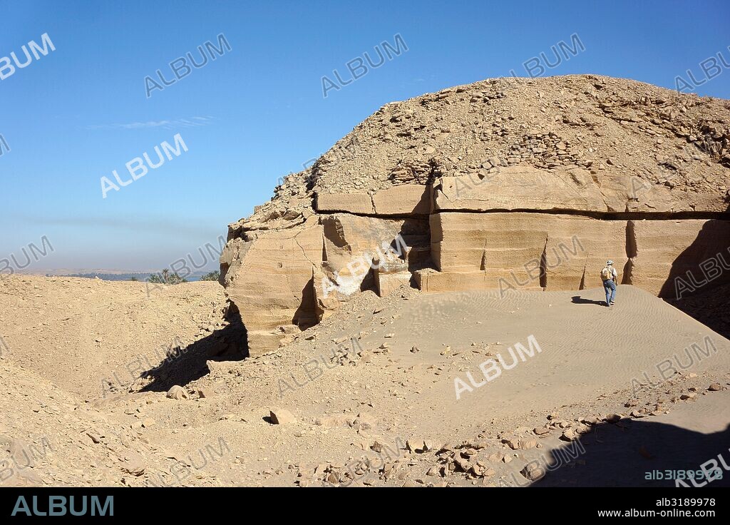 Canteras Gebel Silsila (margen oriental).