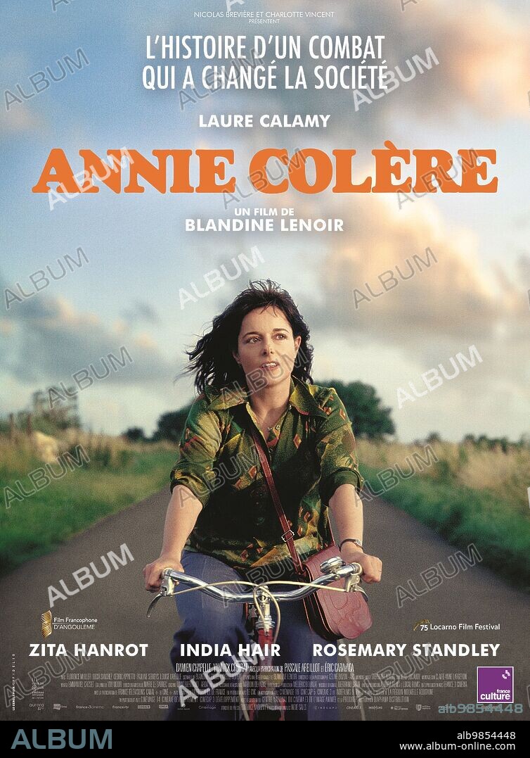 Poster de LA INDIGNADA ANNIE, 2022 (ANNIE COLERE), dirigida por BLANDINE LENOIR. Copyright Aurora Films.