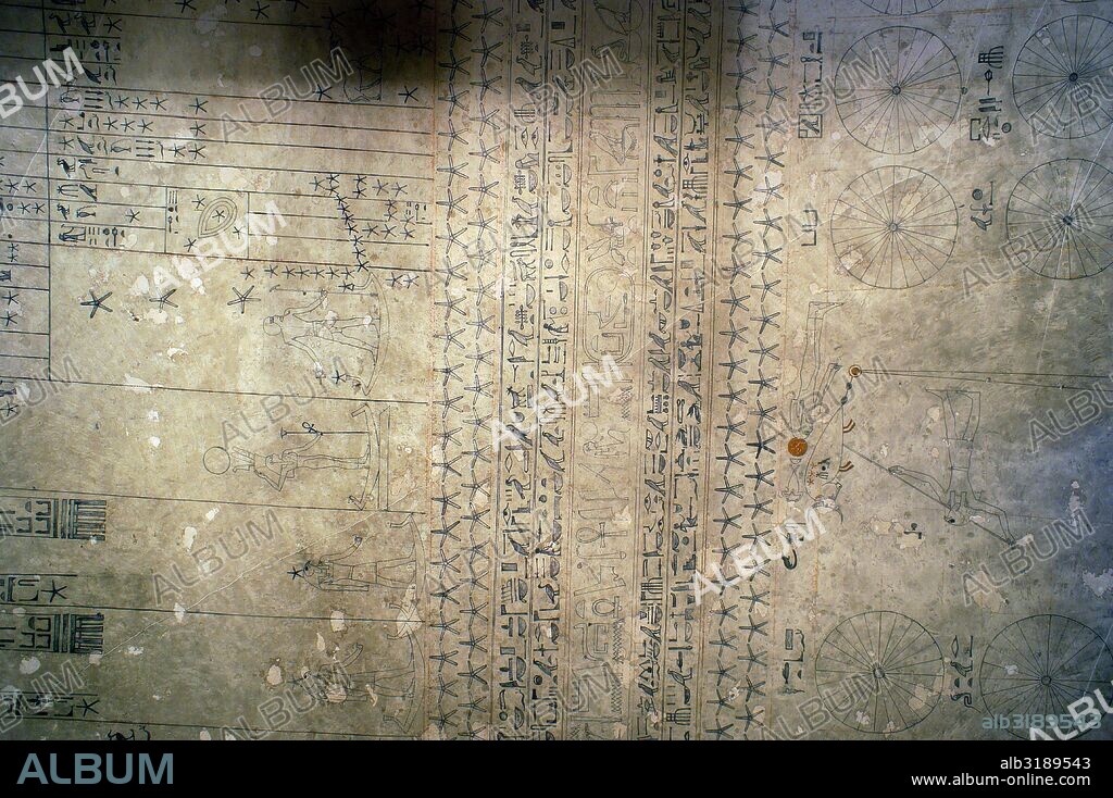 Egipto. Tumba 353 Senenmut, Luxor.