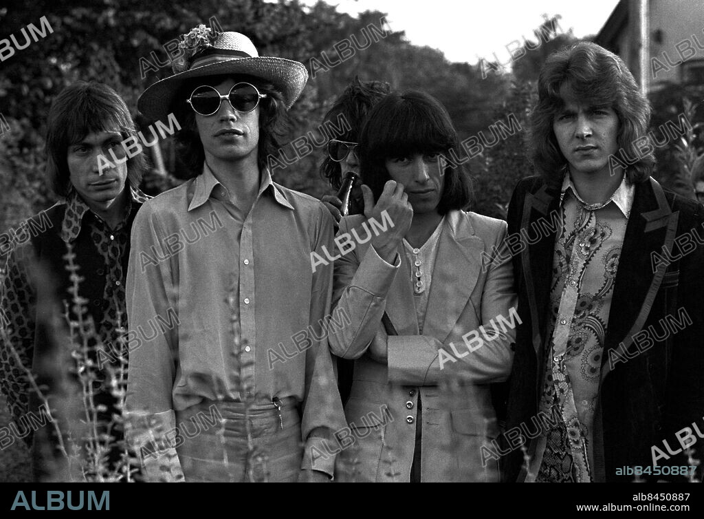 KÖPENHAMN 19700830. The Rolling Stones med Charlie Watts, Mick Jagger, Keith Richards, Bill Wyman och Mick Taylor. Foto: Torbjörn Andersson / XP / SCANPIX / Kod 4. ** AFTONBLADET OUT **.