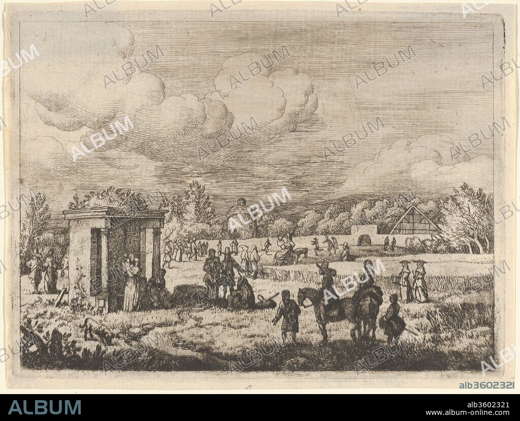 The First Spring. Artist: Allart van Everdingen (Dutch, Alkmaar 1621-1675 Amsterdam). Dimensions: Plate: 5 3/16 × 6 3/4 in. (13.1 × 17.2 cm)
Sheet: 5 7/16 × 7 3/16 in. (13.8 × 18.3 cm).