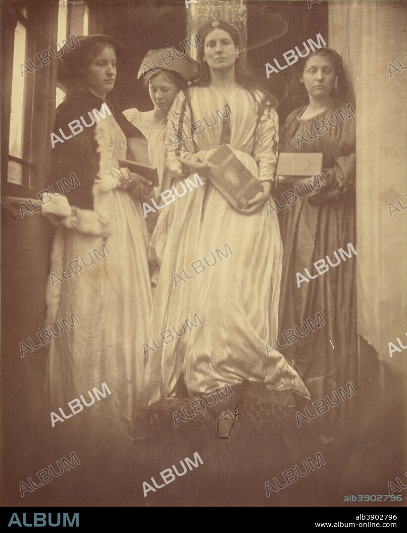 JULIA MARGARET CAMERON. The Princess. Date/Period: 1875. Print. Albumen silver. Height: 316 mm (12.44 in); Width: 252 mm (9.92 in).