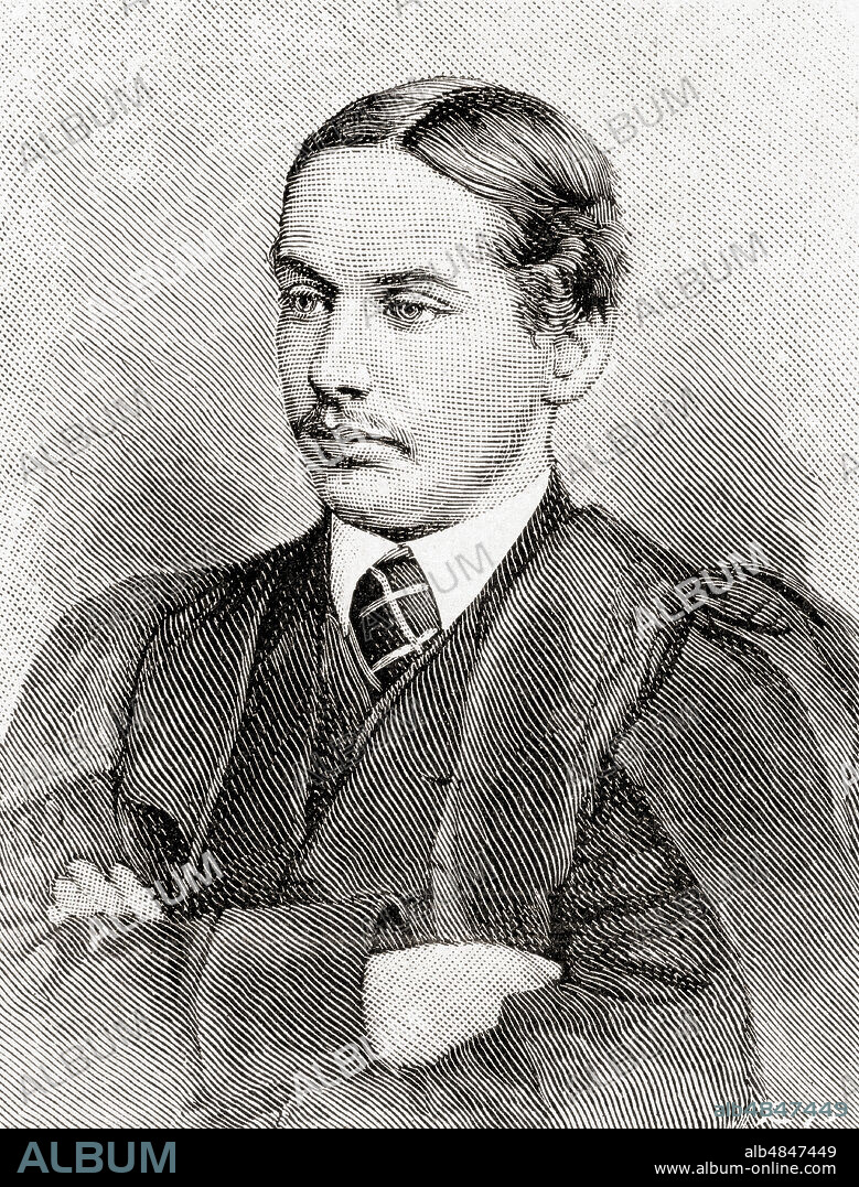 Sir William Rann Kennedy, 1846 â€“  1915.  British jurist, Lord Justice of Appeal and an accomplished classical scholar.  From The Strand Magazine, published January to June, 1894.