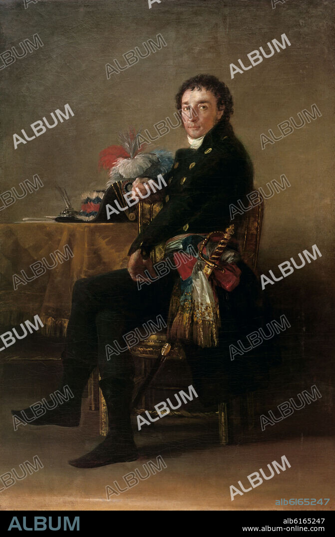 FRANCISCO DE GOYA. FERDINAND GUILLEMARDET - 1798 - O/L - 185x125 - EMBAJADOR DE FRANCIA EN MADRID.