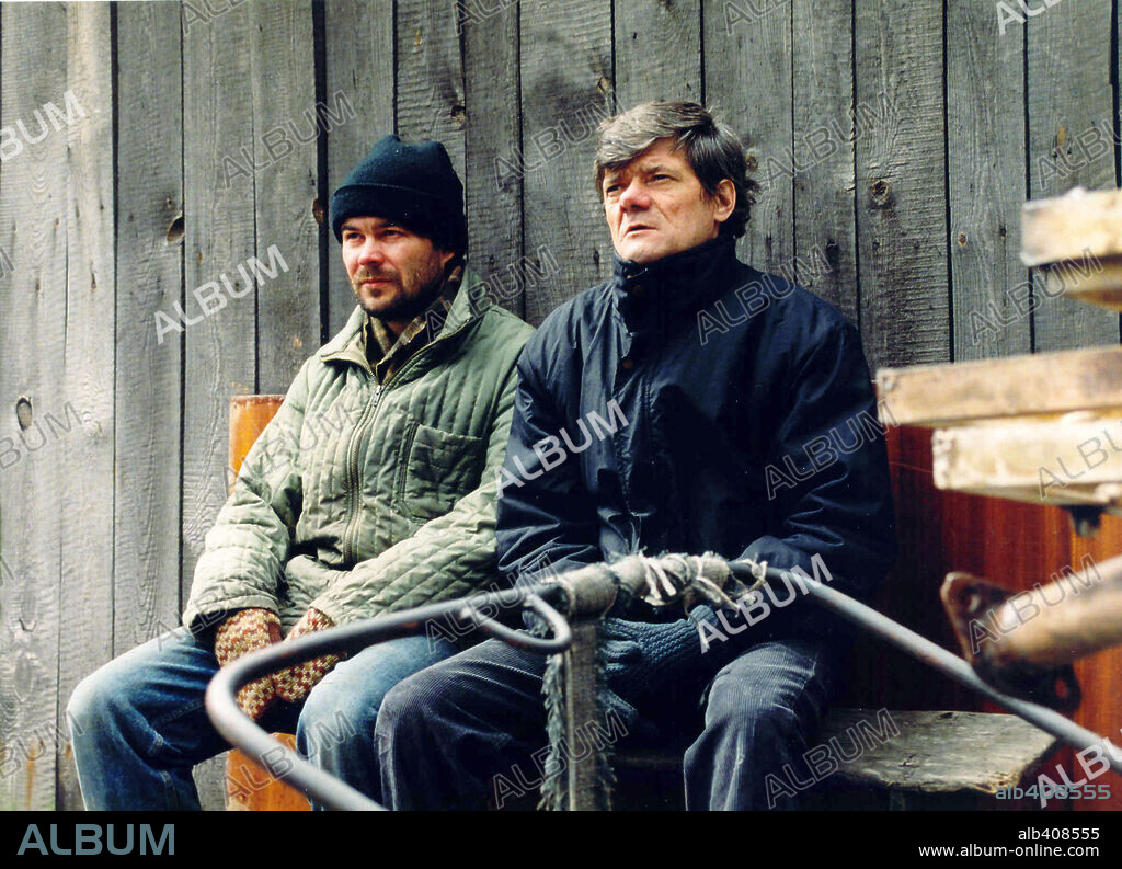 HENRYK GOLEBIEWSKI and JACEK BRACIAK in EDI, 2002, directed by PIOTR TRZASKALSKI.