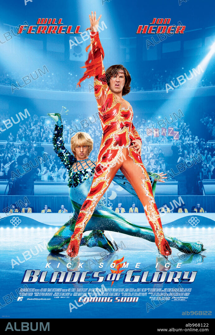Poster of BLADES OF GLORY, 2007, directed by JOSH GORDON and WILL SPECK. Copyright PARAMOUNT PICTURES.