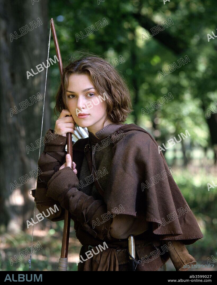 KEIRA KNIGHTLEY en LA PRINCESA DE SHERWOOD, 2001 (PRINCESS OF THIEVES), dirigida por PETER HEWITT. Copyright GRANADA ENTERTAINMENT.