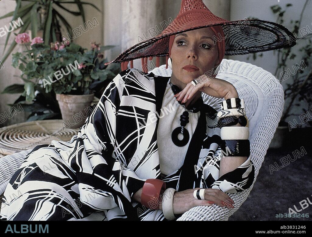 DIANA RIGG en MUERTE BAJO EL SOL, 1982 (EVIL UNDER THE SUN), dirigida por GUY HAMILTON. Copyright EMI.