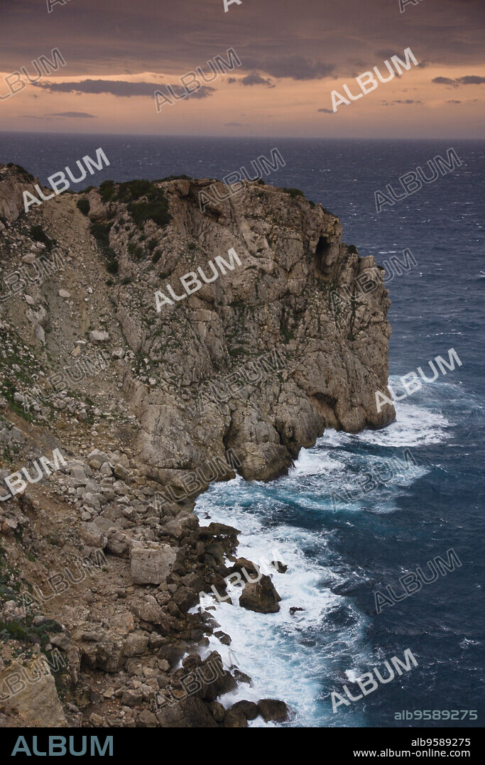 Cap Negret.Santa Agnès de Corona.Es Amunts.Ibiza.Balearic islands.Spain.