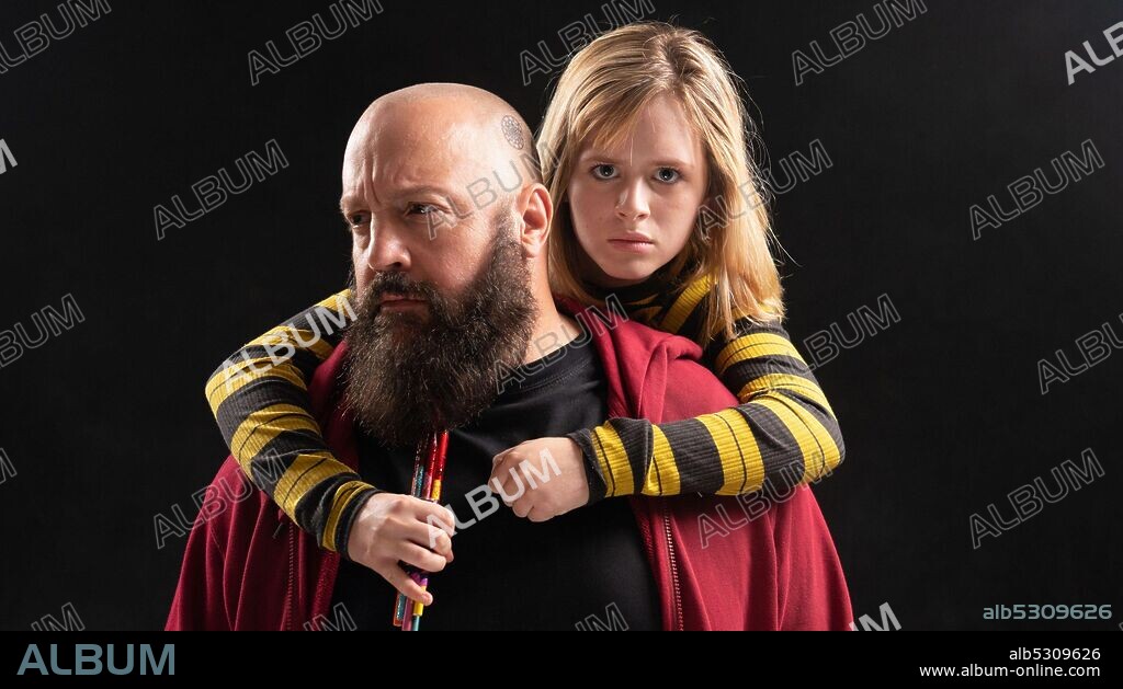 KEVIN JAMES und LULU WILSON in BECKY, 2020, unter der Regie von CARY MURNION und JONATHAN MILOTT. Copyright Quiver Distribution / Redbox Entertainment.