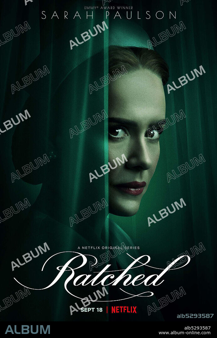 SARAH PAULSON en RATCHED, 2020, dirigida por DANIEL MINAHAN, JENNIFER LYNCH, JESSICA YU y RYAN MURPHY. Copyright Fox 21 Television Studios / Ryan Murphy Productions.