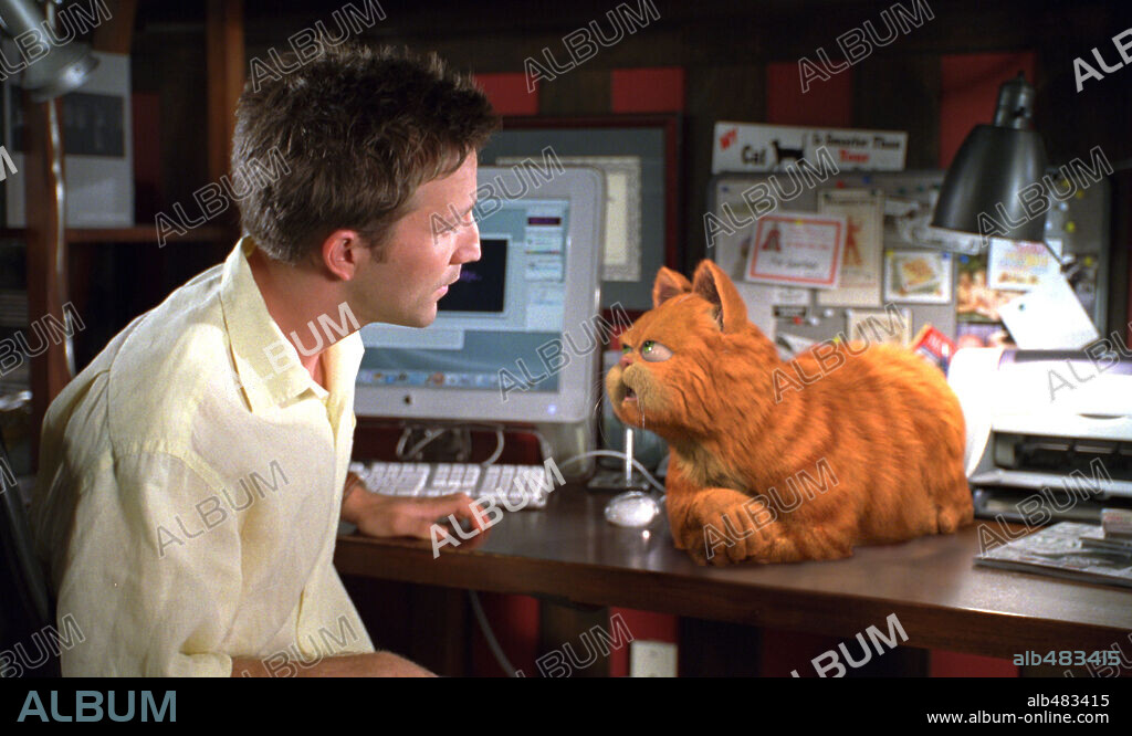 BRECKIN MEYER in GARFIELD: THE MOVIE, 2004, directed by PETER HEWITT. Copyright TM 20 TH CENTURY FOX / RHYTHM & HUES.