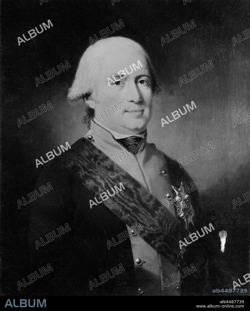 Carl Frederik von Breda, Karl Ludvig, 1755-1801, heritage prince of Baden, painting, portrait, Charles Louis, Hereditary Prince of Baden, 1801, Oil, Height, 77 cm (30.3 inches), Width, 64 cm (25.1 inches), Signed.