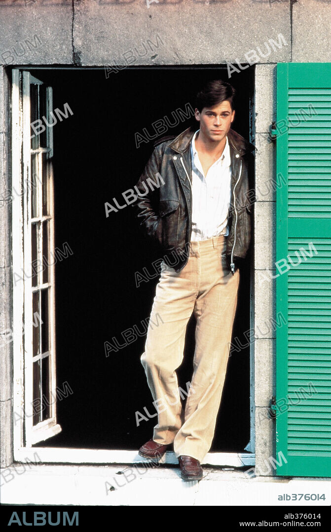 ROB LOWE en HOTEL NEW HAMPSHIRE, 1984, dirigida por TONY RICHARDSON. Copyright ORION PICTURES.