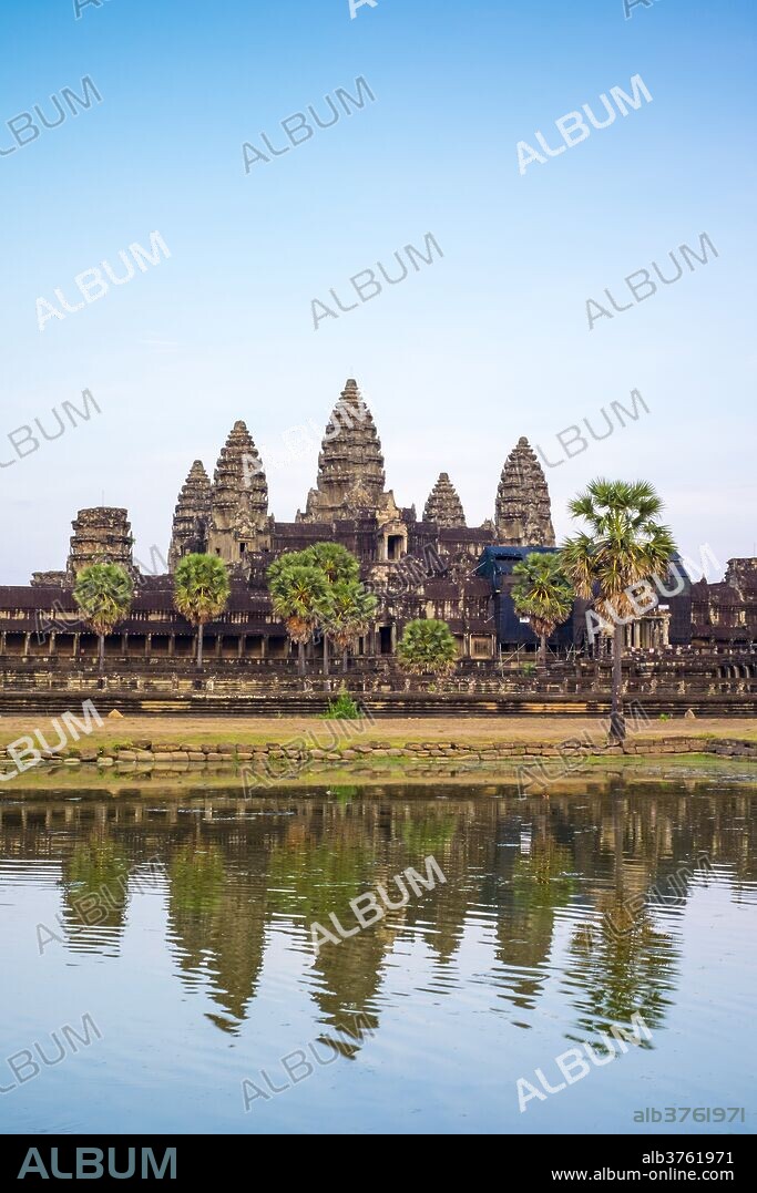 Angkor Wat, UNESCO World Heritage Site, Siem Reap Province, Cambodia, Indochina, Southeast Asia, Asia.