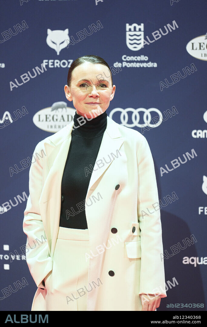 Nagore Aramburu attends 'Feroz Awards' 2025 Red Carpet at Pazo de la Cultura on January 26, 2025 in Pontevedra, Spain.