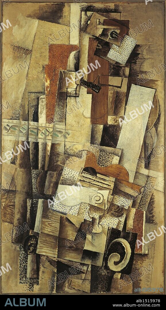 Georges Braque (1882-1963), The Guitar Player, 1914.