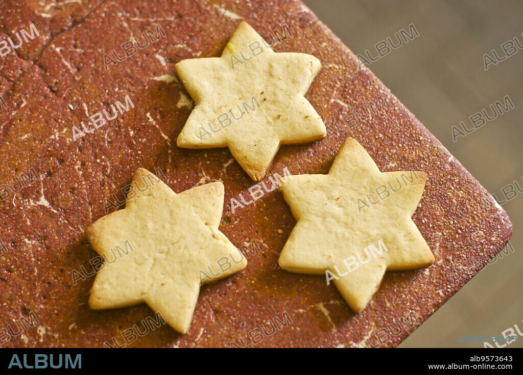 Crespells, galletas de pascua mallorquinas.Mallorca.Islas Baleares. España.
