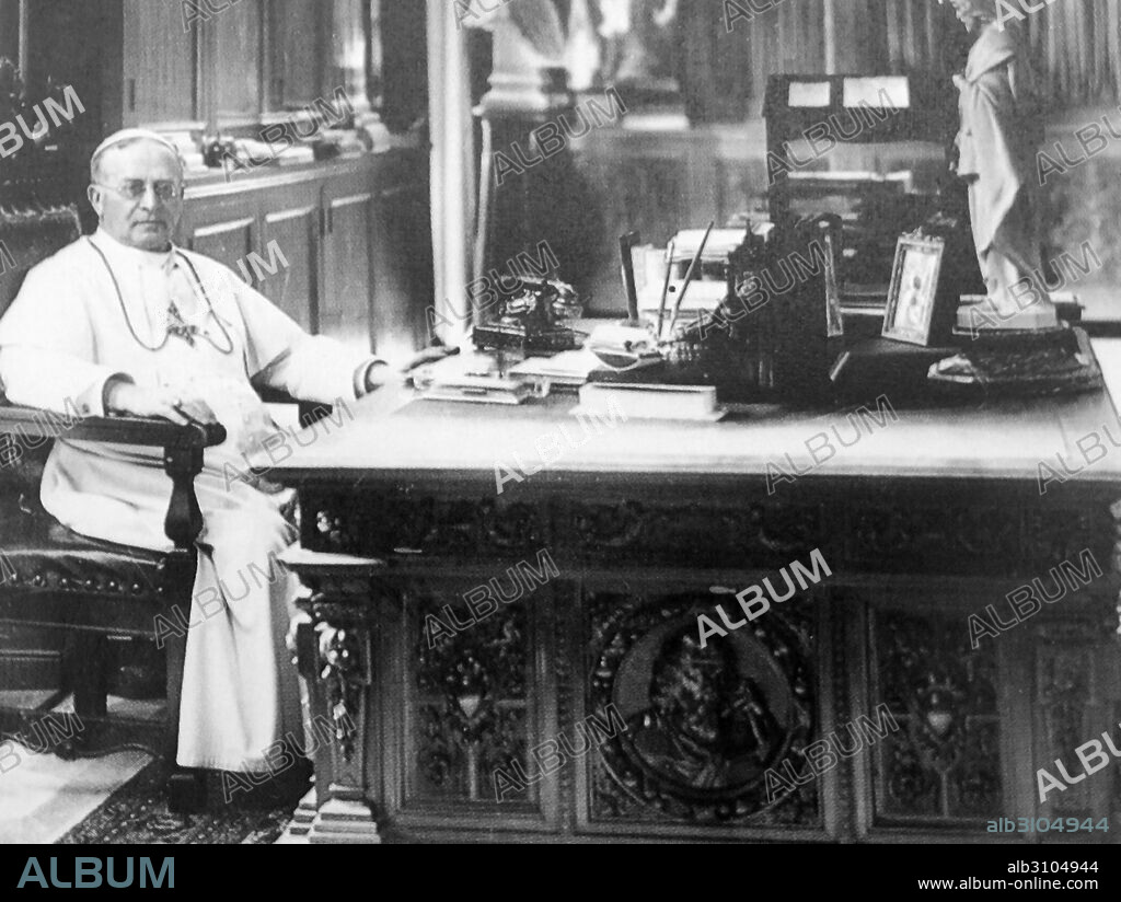 Pope Pius XI, born Ambrogio Damiano Achille Ratti reigned from 6 February 1922 to his death in 1939.