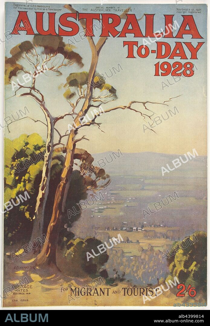 Magazine - 'Australia To-Day 1928', United Commercial Travellers Association of Australia, 10 Nov 1927, Magazine entitled 'Australia Today 1928', published by the United Commercial Travellers Association of Australia, 10 November 1927. This magazine was published annually by the United Commercial Travellers Association of Australia as a supplement to it's monthly newspaper 'The Australian Traveller'. 'Australia Today' was specifically intended to promote British immigration to Australia. The United.