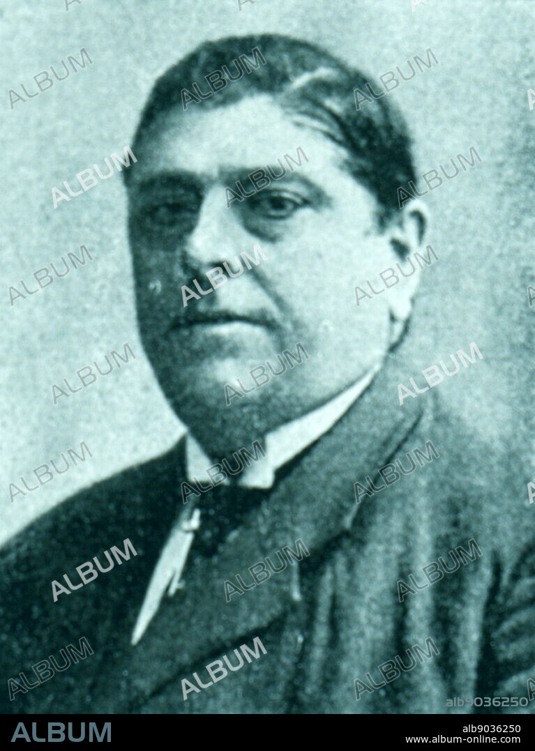 Portrait of Alessandro Moreschi (1858-1922) castrato singer. Dated 20th Century.