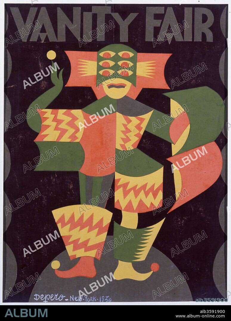 FORTUNATO DEPERO. Vanity Fair.