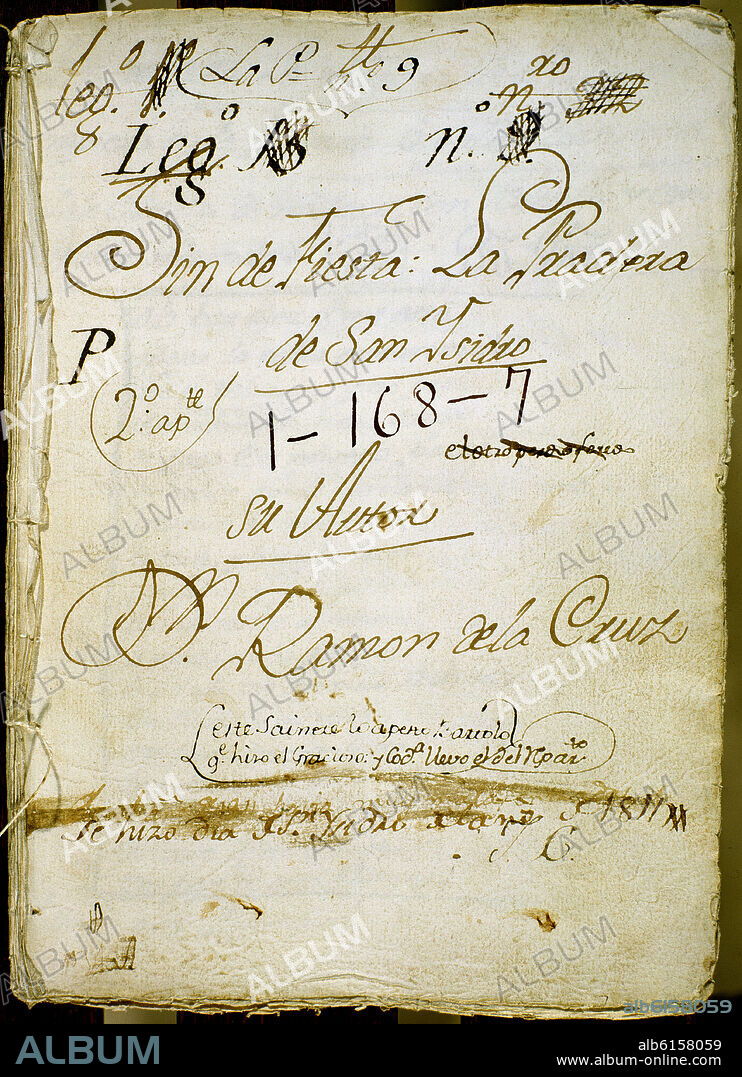 CRUZ RAMON DE. FIN DE FIESTA: LA PRADERA DE SAN ISIDRO -1811-.