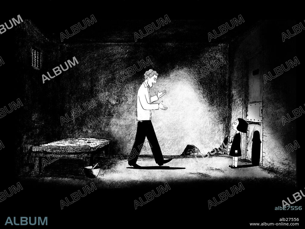 PERSEPOLIS, 2007, réalisé par MARJANE SATRAPI et VINCENT PARONNAUD. Copyright 2.4.7. FILMS/ THE KENNEDY/MARSHALL COMPANY/FRANCE 3 CINEMA.