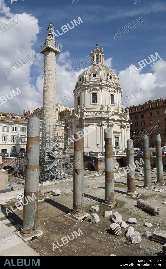 Trajan´s Forum, Roman Forum. Rome. Italy.