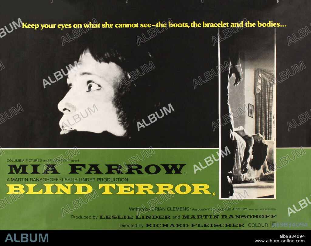 Poster of SEE NO EVIL, 1971, directed by RICHARD FLEISCHER. Copyright COLUMBIA/FILMWAYS.
