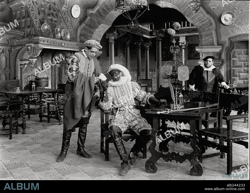 DON JUAN TENORIO, 1922, directed by RICARDO BAÑOS. Copyright ROYAL FILMS.