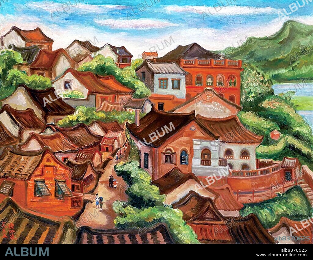 Tan Ting-pho (Chen Chengbo; Peh-oe-ji: Tan Teng-pho; February 2, 1895 March 25, 1947), was a well-known Taiwanese painter. In 1926, his oil painting <i>Street of Chiayi</i> was featured in the seventh Empire Art Exhibition in Japan, which was the first time a Taiwanese artist's work was displayed at the exhibition.<br/><br/>. Tan devoted his life to education and creation, and was greatly concerned about the development of humanist culture in Taiwan. He was not only devoted to the improvement of his own painting, but also to the promotion of the aesthetic education of the Taiwanese people. He was murdered as a result of the February 28 Incident, a 1947 popular uprising in Taiwan which was brutally repressed by the Kuomintang (KMT).