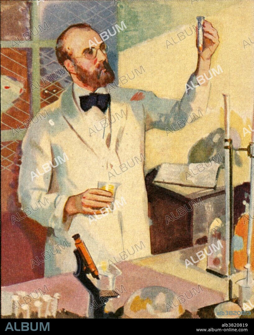 Robert Koch (1843-1910), German scientist who was one of the two founders (with Pasteur) of the science of bacteriology. Using a method of staining and growing bacterial cultures, Koch became famous for isolating Bacillus anthracis (1877), the Tuberculosis bacillus (when Koch made his discovery in 1882, TB was still responsible for one in seven of all European deaths) and the Vibrio cholerae (1883) and for his development of Koch's postulates. Koch's postulates are: 1) The microorganism must be found in abundance in all organisms suffering from the disease, but should not be found in healthy organisms. 2) The microorganism must be isolated from a diseased organism and grown in pure culture. 3) The cultured microorganism should cause disease when introduced into a healthy organism. 4) The microorganism must be reisolated from the inoculated, diseased experimental host and identified as being identical to the original specific causative agent. Koch was awarded the 1905 Nobel Prize in physiology for his work.