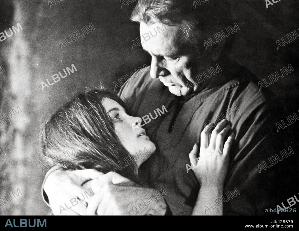 KATE MULGREW and RICHARD BURTON in LOVESPELL, 1981, directed by TOM DONOVAN. Copyright CLAR FILMS.
